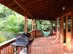 Enjoy the jungle tree house feel with amazing wrap around decks.